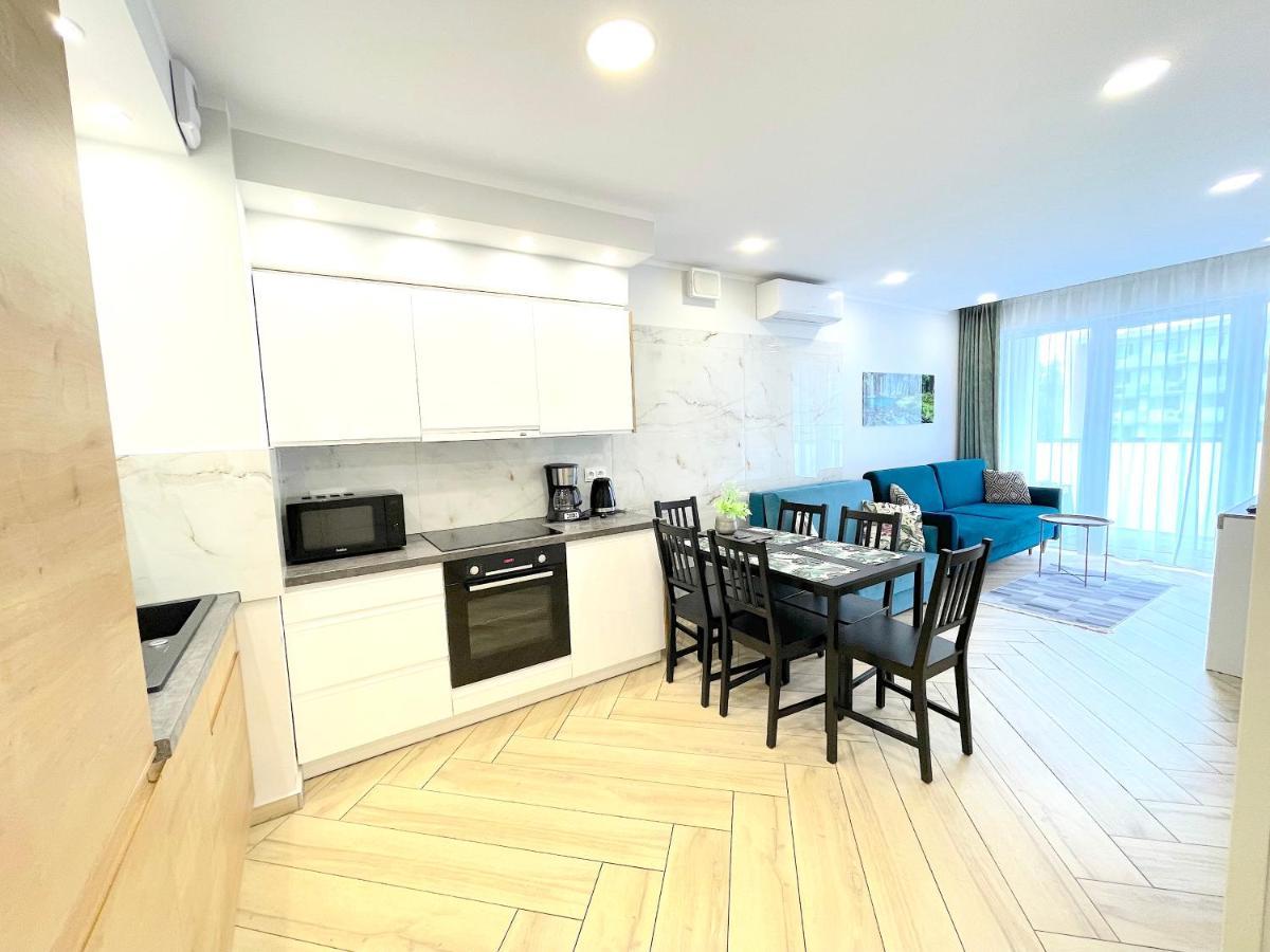 Apartament Superior Blue Przy Plazy- Free Pool, Saunas, Jacuzzi, Fitness, Salzgrotte Колобжег Екстериор снимка
