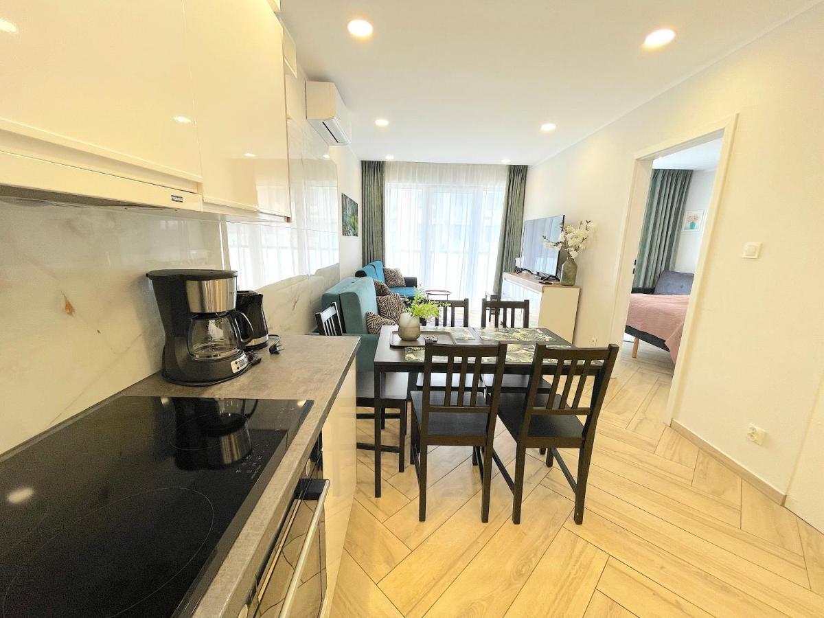 Apartament Superior Blue Przy Plazy- Free Pool, Saunas, Jacuzzi, Fitness, Salzgrotte Колобжег Екстериор снимка