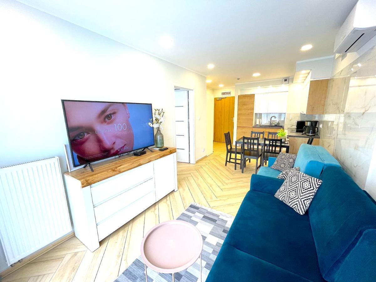 Apartament Superior Blue Przy Plazy- Free Pool, Saunas, Jacuzzi, Fitness, Salzgrotte Колобжег Екстериор снимка