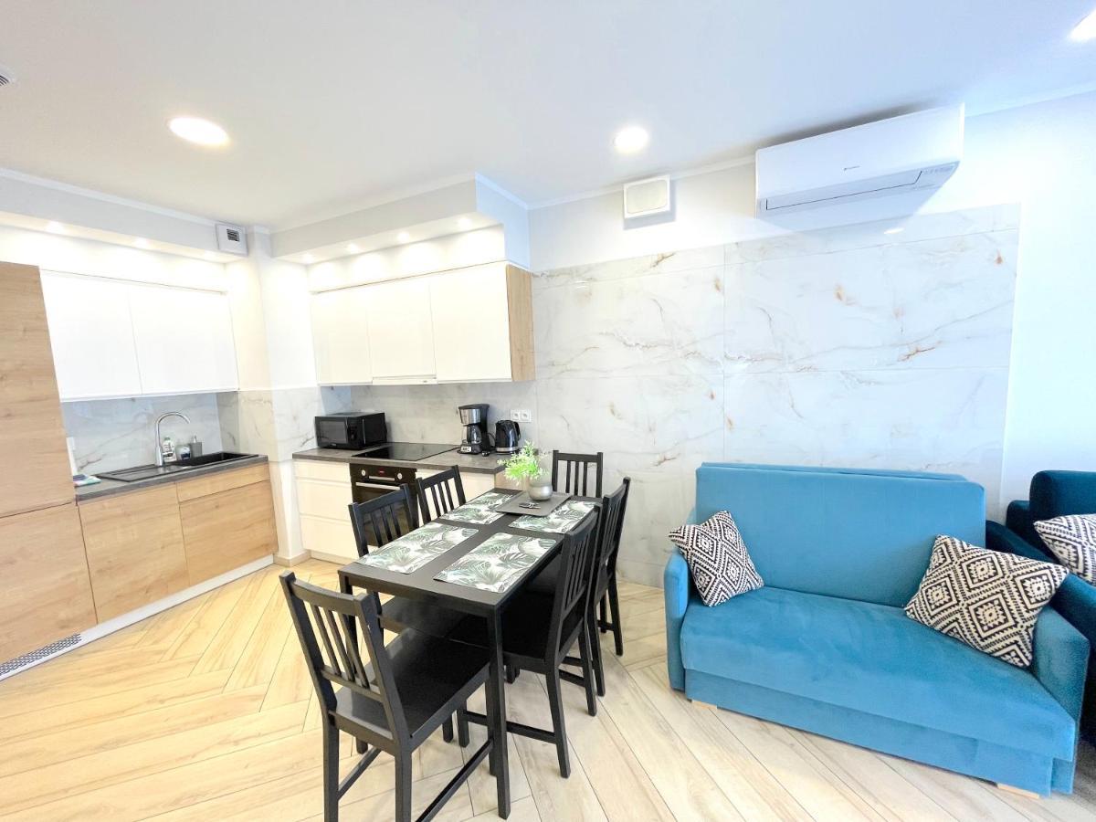 Apartament Superior Blue Przy Plazy- Free Pool, Saunas, Jacuzzi, Fitness, Salzgrotte Колобжег Екстериор снимка