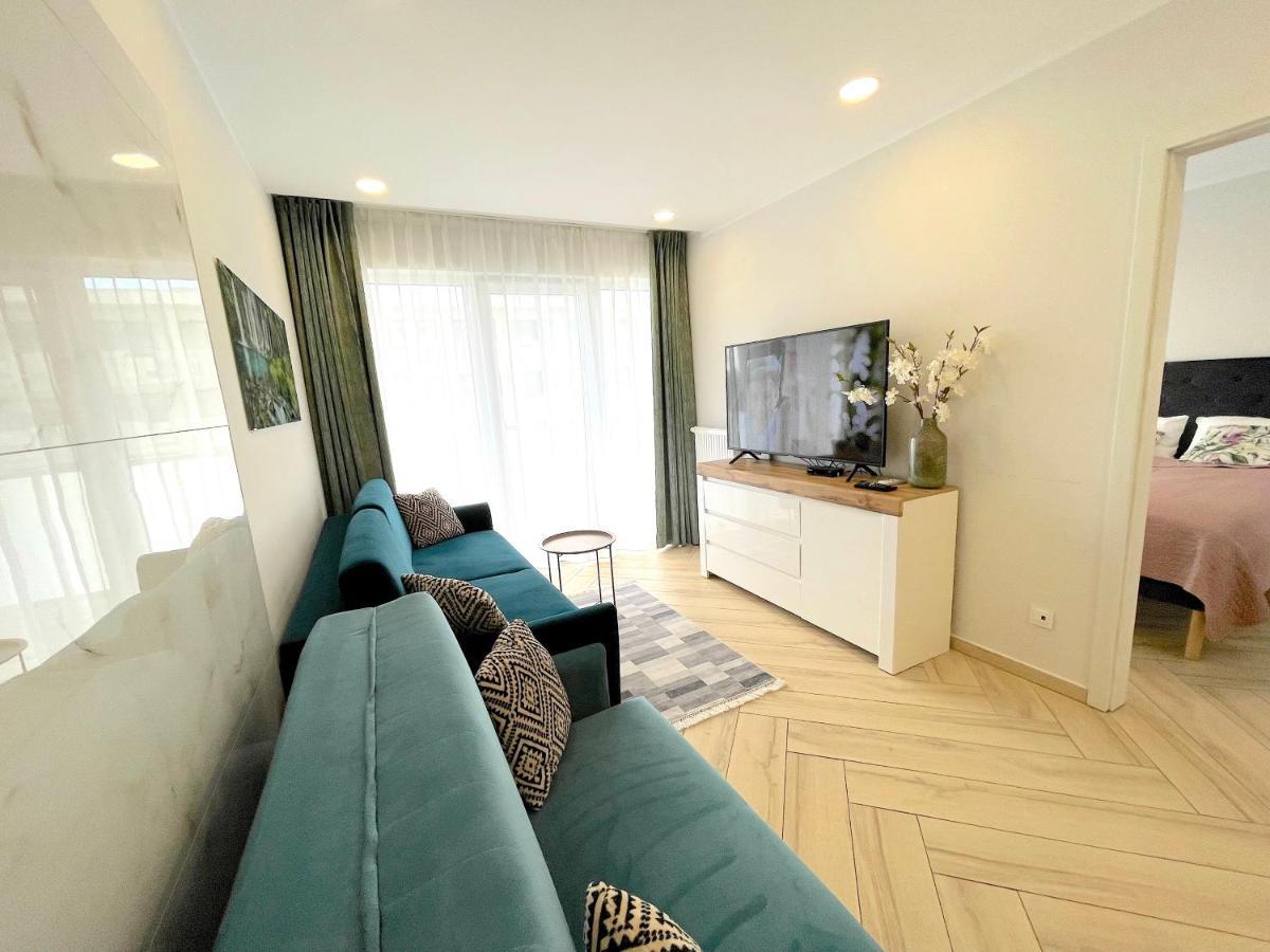 Apartament Superior Blue Przy Plazy- Free Pool, Saunas, Jacuzzi, Fitness, Salzgrotte Колобжег Екстериор снимка