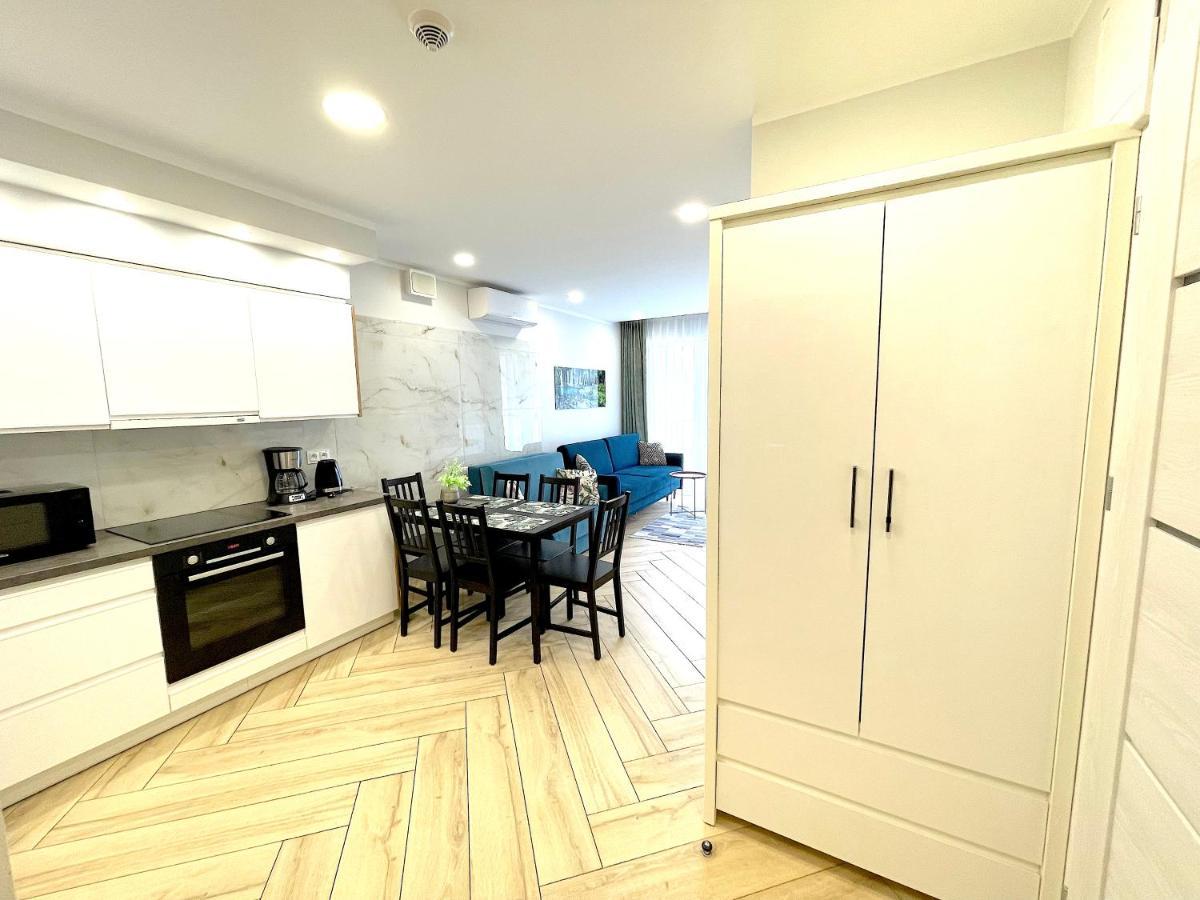Apartament Superior Blue Przy Plazy- Free Pool, Saunas, Jacuzzi, Fitness, Salzgrotte Колобжег Екстериор снимка