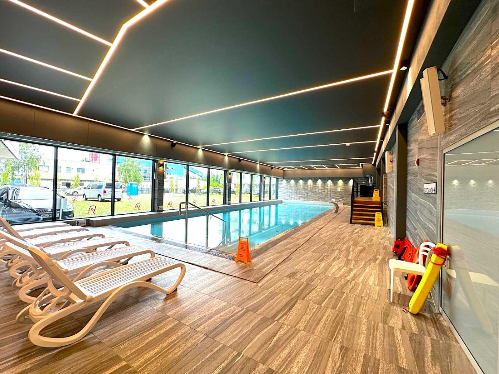 Apartament Superior Blue Przy Plazy- Free Pool, Saunas, Jacuzzi, Fitness, Salzgrotte Колобжег Екстериор снимка