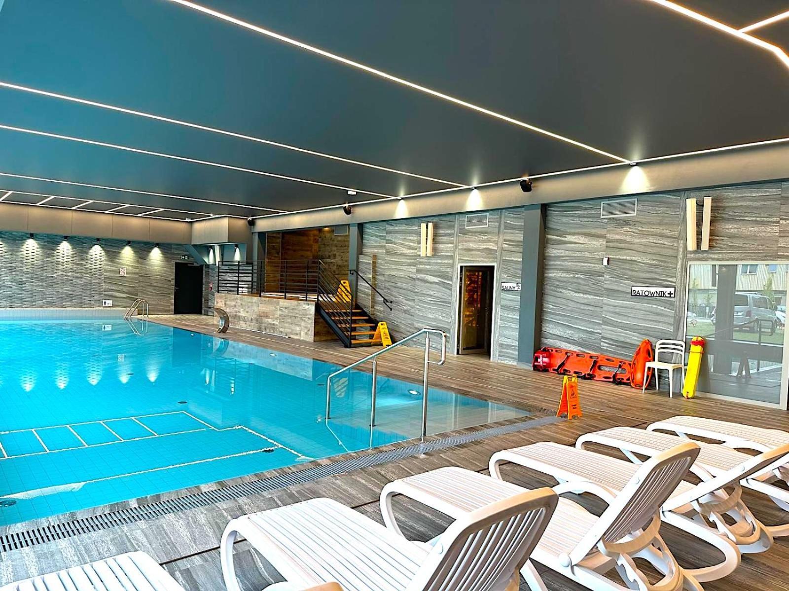 Apartament Superior Blue Przy Plazy- Free Pool, Saunas, Jacuzzi, Fitness, Salzgrotte Колобжег Екстериор снимка
