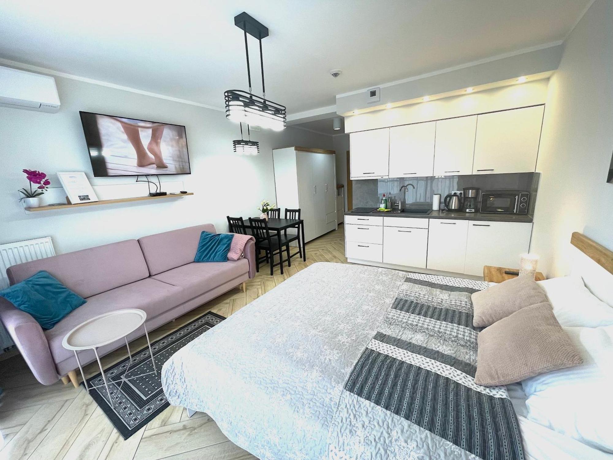 Apartament Superior Blue Przy Plazy- Free Pool, Saunas, Jacuzzi, Fitness, Salzgrotte Колобжег Екстериор снимка
