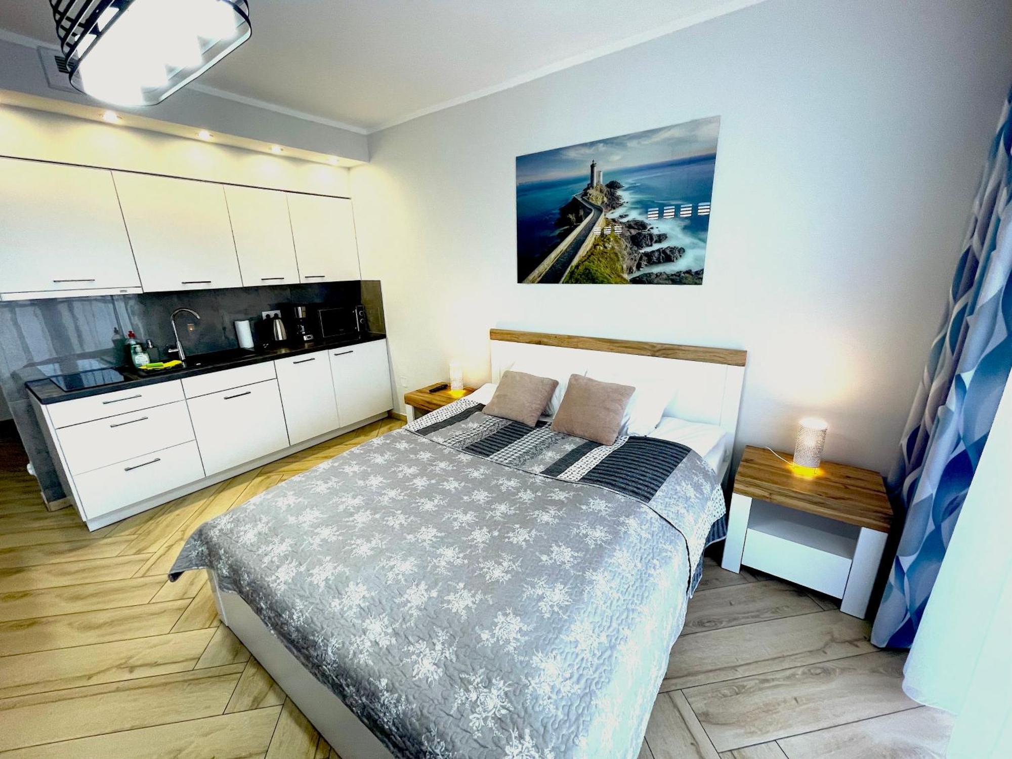 Apartament Superior Blue Przy Plazy- Free Pool, Saunas, Jacuzzi, Fitness, Salzgrotte Колобжег Екстериор снимка
