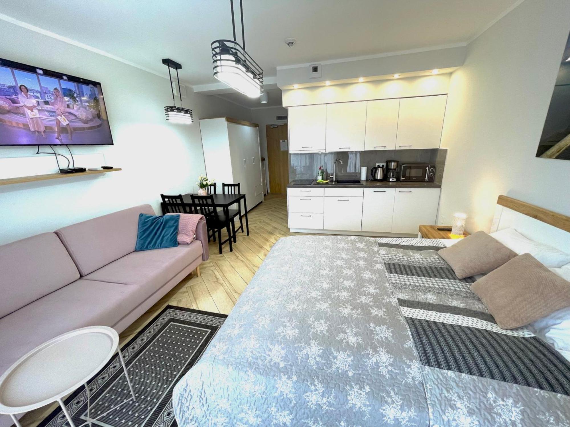 Apartament Superior Blue Przy Plazy- Free Pool, Saunas, Jacuzzi, Fitness, Salzgrotte Колобжег Екстериор снимка